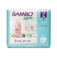 Pieluszki 2 Mini (3-6 kg) 30 szt. BAMBO NATURE PIELUCHY