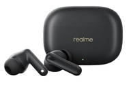 Realme Buds T300 Czarne Słuchawki bezprzewodowe dokanałowe BT 5.3 50ms IP55