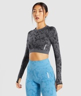 GYMSHARK CROP TOP SPORTOWY SZARY DAMSKI S 0Z7E1_A*