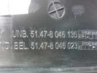 BMW 7 F02 moulding inner cap threshold front 8046135 51478046135