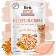 Karma Mokra Dla Kota Brit Care Cat Fillets In Gravy Kurczak 85g Chicken
