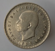 Grecja 10 drachm 1959