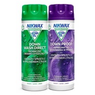 Nikwax Twin Pack Down Wash Direct / Down Proof tekutý impregnátor 600 ml