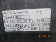 bumper support towing CITROEN DS4 9836242480