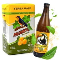 Yerba Mate Pajarito Guarana MENTA LIMON 500G Piwo Green Ipa Mango 500 ml