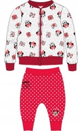 OCIEPLANY DRES DZIECIĘCY BLUZA SPODNIE MYSZKA MINNIE DISNEY 80 (12)