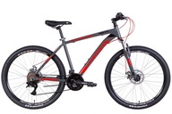 MTB bicykel Discovery BASTION DD rám 18 palcov koleso 26 " šedá