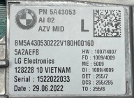 A393 BMW U11 U10 U06 display navigation EKRAN 5A43053