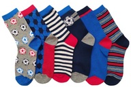 PRIMARK ponožky 7-pack FUTBAL MIX 11+ 37-40