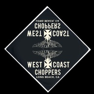 WEST COAST CHOPPERS logo šatky - bavlna
