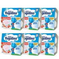 Mliečno ovocný dezert Nestlé Yogolino jahoda po 6. mesiaci 400 g x 6