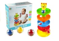 Sorter Edukacyjna Zjeżdżalnia dla piłeczek dla niemowląt N334