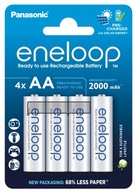 4X AKUMULATORKI PANASONIC ENELOOP R6 AA 4BL JAPAN