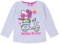 Dievčenská blúzka Hello Kitty na skútri 116 cm