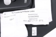 AUDI A8 D4 4H moulding cap threshold left front 4H1867271F
