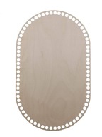 ALAP ALJ KOSÁR ALJ OVÁLIS HORGOLÓTŰ ECO 30X20 CM