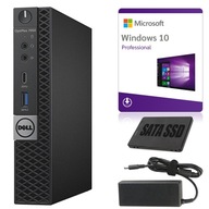 POČÍTAČ DELL 7050 MICRO i5-7500 8GB 240GB NEW SSD WIN10PRO TRIEDA A