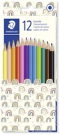 Šesťhranné ceruzky Staedtler Pattern Mix 12 kol