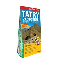 TATRY ZACHODNIE POLSKIE I SŁOWACKIE LAMINOWANA...