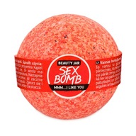 Šumivá guľa do kúpeľa Beauty Jar Sex Bomb (150 g)