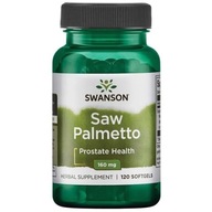 SWANSON Saw Palmetto standaryzowany EKSTRAKT Palma sabałowa 120 kaps