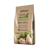 Fitmin CAT Purity Castrate 1,5kg dla kotów po kastracji lub sterylizacji