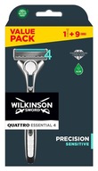 Strojček WILKINSON Quattro Essential 4 Precision Sensitive + 9 náplní