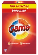 Gama Univerzálny prací prášok 100 praní DE