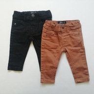 DENIM Co spodnie jeansowe rurki 2pack__68cm