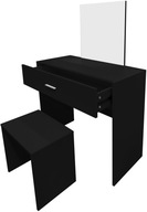 Aga Toaletný stolík s taburetom MRDT13-MB