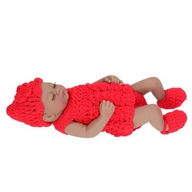 Nowonarodzona laleczka bobas 10-calowa silikonowa lalka dla dziewczynki
