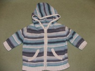 Sweterek w paski 3-6m George