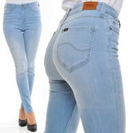 LEE spodnie BLUE JEANS high waist SKYLER _ W24 L31