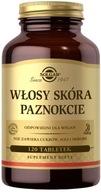 SOLGAR WŁOSY SKÓRA PAZNOKCIE Skin Nails Hair 120 tabletek