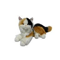 FLUFFY FAM CAT CALICO 30CM 1/12
