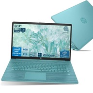 Notebook HP 17-CN0615ds 17,3" Intel Celeron 4 GB / 128 GB zelený