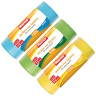 SADA SÁČKŮ NA TŘÍDĚNÍ MODRÁ - ZELENÁ - ŽLUTÁ 120L 75ks