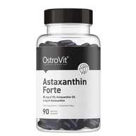 OstroVit Astaxanthin FORTE 90 kaps ASTAKSANTYNA NATURALNA 4 mg Antyoksydant