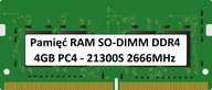 Pamięć RAM SO-DIMM DDR4 4GB Apple Mac mini (Early 2020)