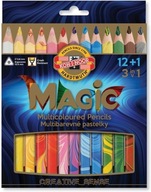 Kredki Magic Trio 12+ 1 kolorów Koh-I-Noor 3408/13