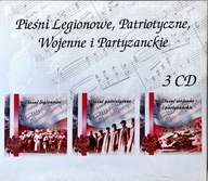 3CD PIEŚNI LEGIONOWE PATRIOTYCZNE WOJENNE I PARTYZANCKIE NOWA