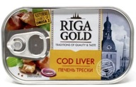 Tresčia pečeň Riga Gold 0,121 kg
