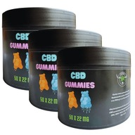 Żelki CBD 750g 3300MG DUŻE MISIE sweet cbc cbg cbn