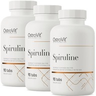 OstroVit Spirulina 90 tabletek Algi 1000 mg Oczyszczanie Detoks Anemia