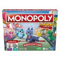 ND11_F8562 HASBRO GAME Monopoly Junior, gra