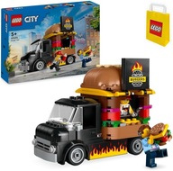 LEGO CITI 60404 CIĘŻAROWKA Z BURGERAMI SAMOCHÓD AUTO BURGER HAMBURGER GRILL