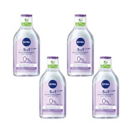 NIVEA MicellAir Skin Breathe płyn micelarny 4x400