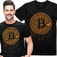 Koszulka Bitcoin Waluta Dolar krypto Prezent S