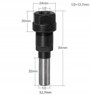 Predchodca frézy vretena frézky 12 mm