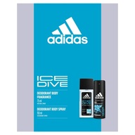 ADIDAS ICE DIVE MEN ZESTAW DNS 75ml+SPRAY 150ml